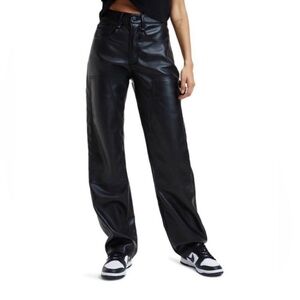 Good American BETTER THAN LEATHER GOOD '90s CARPENTER PANTS